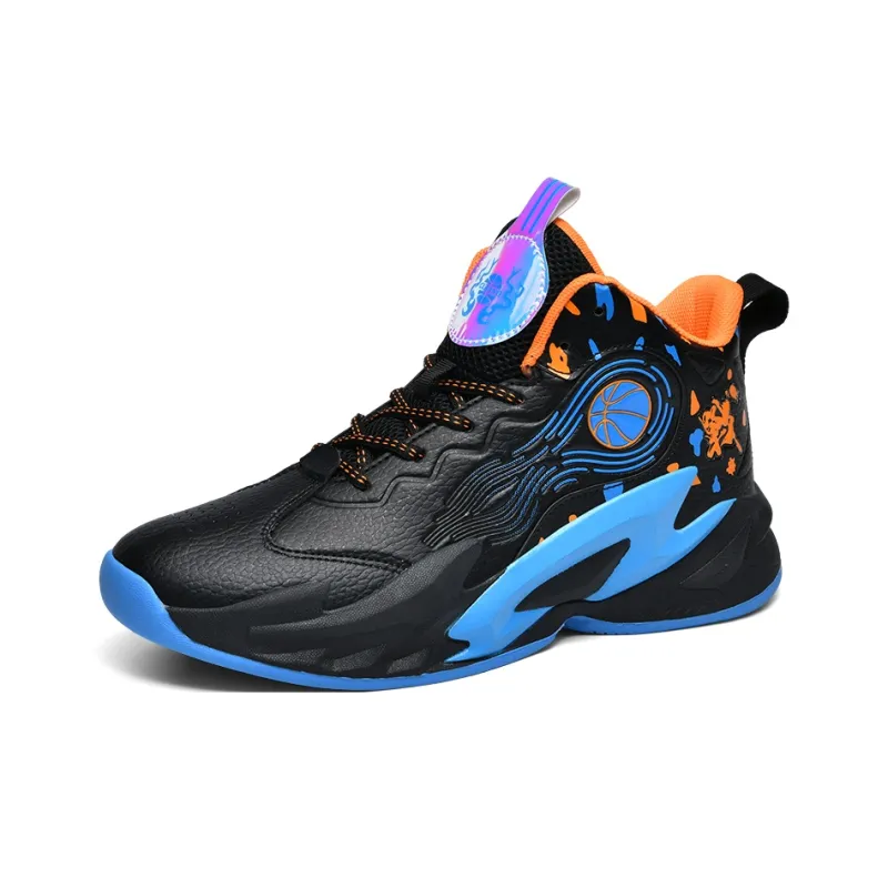 MUSHILANDI Mid Top Basketball Shoes Unisex White Purple-2