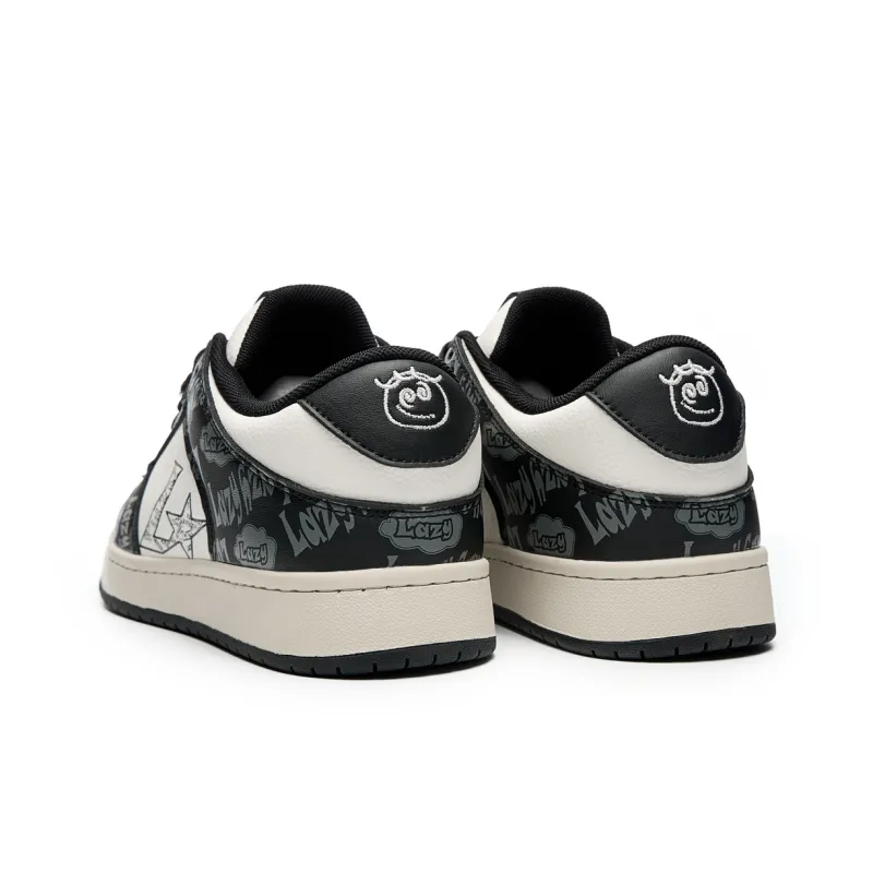LAZY BONS Low-Top Skateboard Shoes Unisex-12