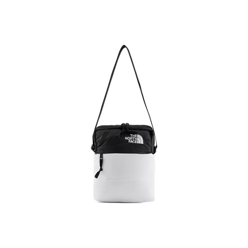 THE NORTH FACE Nylon Shoulder Bag Crossbody Bag Regular Unisex Black & White-0