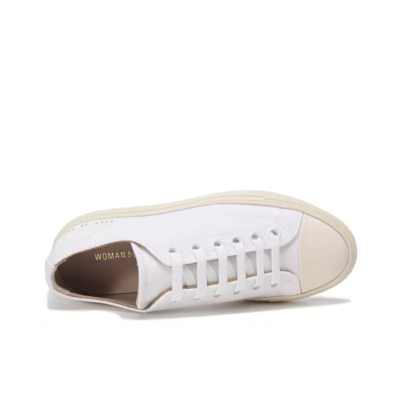 COMMON PROJECTS Low Top Stylish Skateboarding Shoes Women's White-4