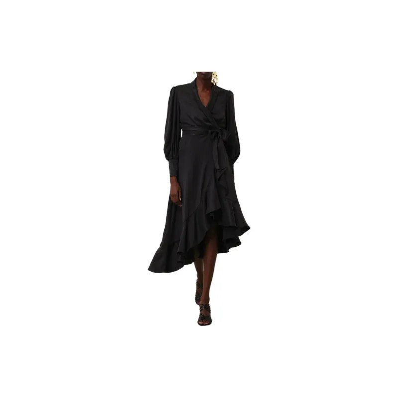 Zimmermann FW24 Long Sleeved Dress Women's Black-1