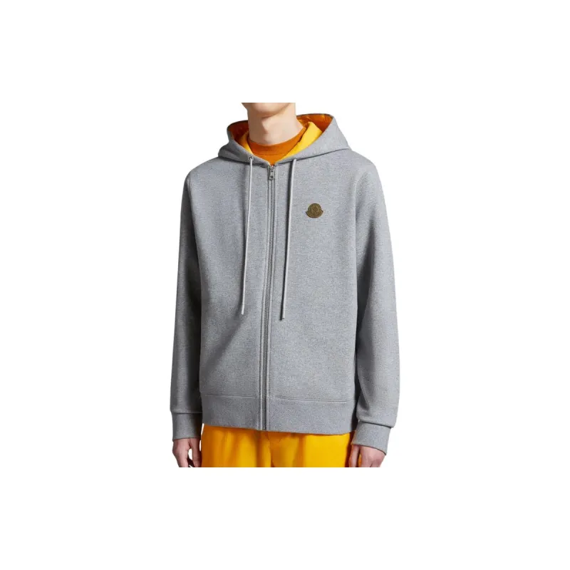 Moncler Sweatshirt Men's Light Gray-3