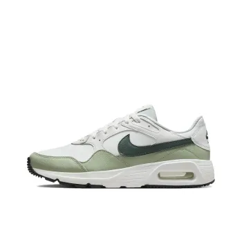 Nike Air Max SC Anti Slip Wear Resistant Low Top Casual Shoes Men's White Green