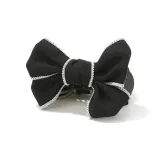 Bowknot Hair Clip[Black]