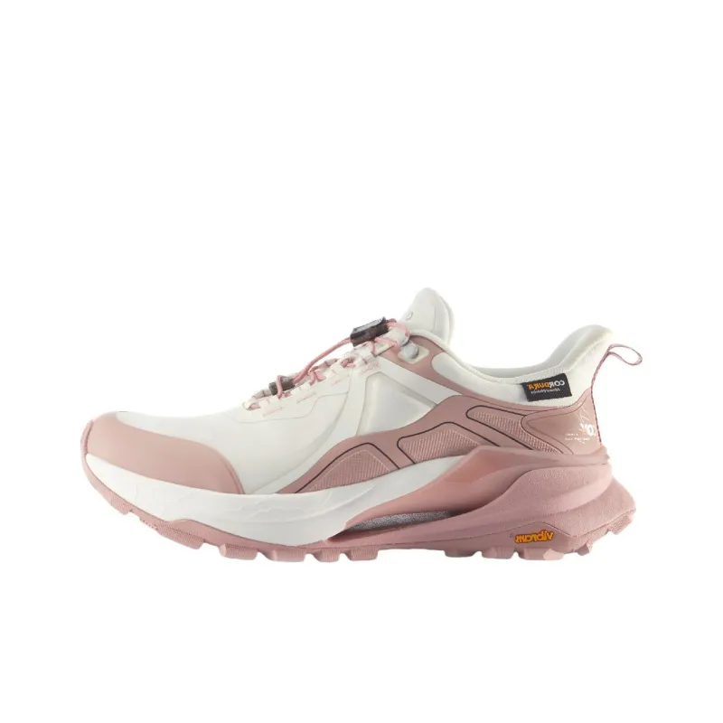 CGX Hiking / Trekking Shoes Women's Low Top Quartz Pink/Stone Brown/Carbon Black-0