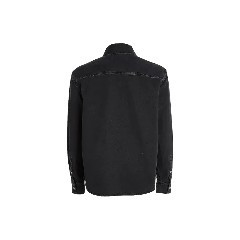 CALVIN KLEIN Denim Jacket Men's Black-1