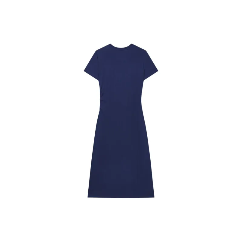 FILA Short-Sleeved Dresses Women's Deep Silent Blue-1