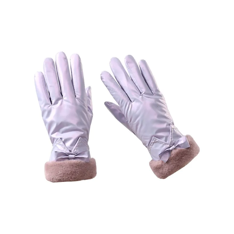 NANJIREN Polyester Warm Gloves Women's-5
