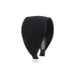Vintage Knitted Fabric Wide Slip-Resistant Headband-Black