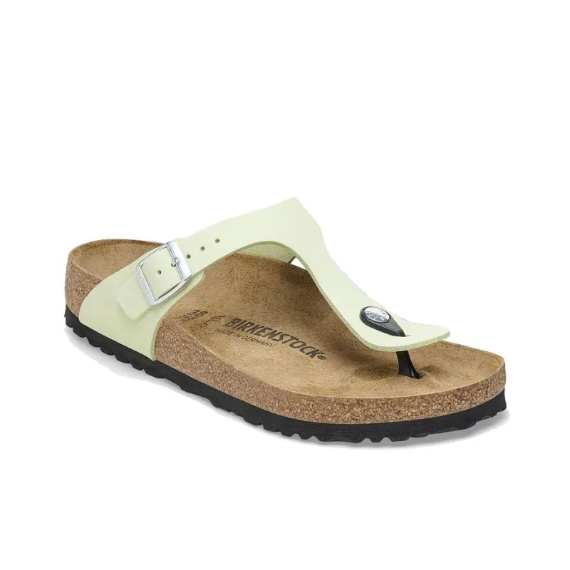 Birkenstock EVA Abrasion-Resistant Flip Flops Women's Lime Narrow Fit-2