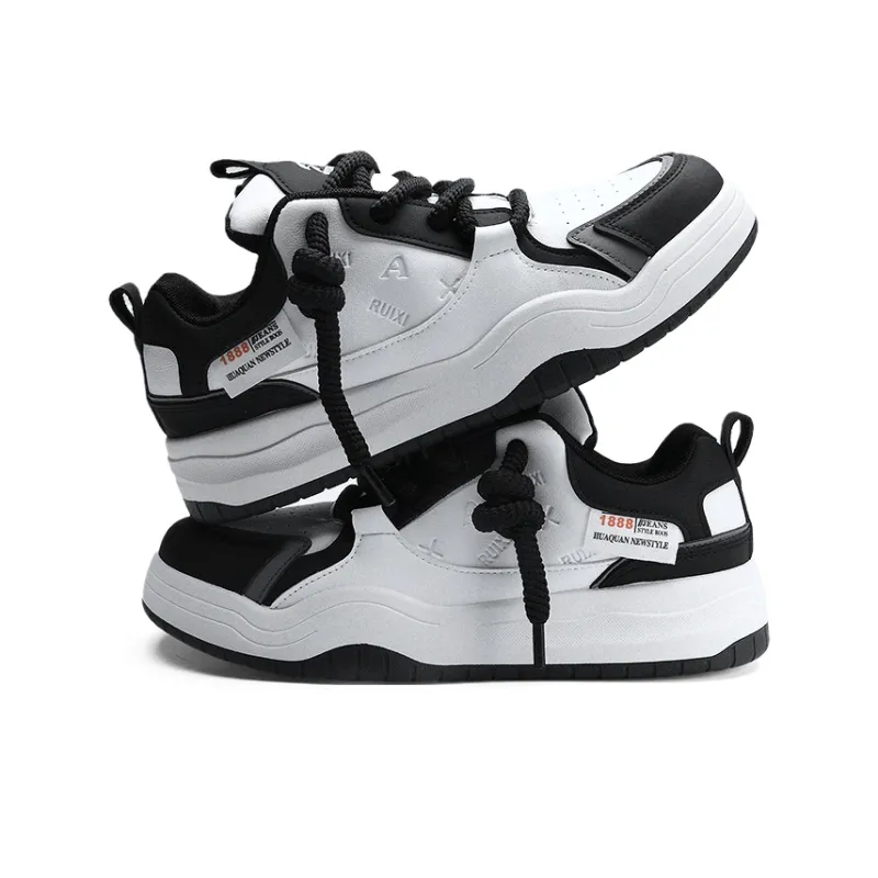 M.M Party Slip Resistant Waterproof Abrasion Resistant Low Top Skateboard Shoes Men's-2