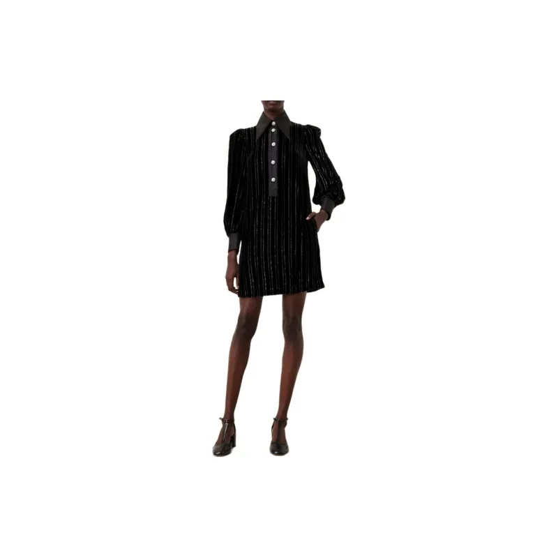 Zimmermann Illustration Velvet Mini Dress-1