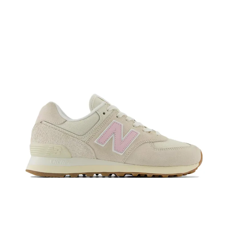 New Balance 574 Linen Century Pink Gum Women's-1
