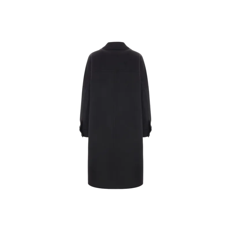 MaxMara Atelier Baruffa Button Detailed Oversized Coat-1