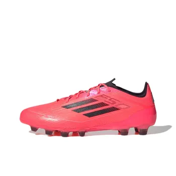Adidas F50 HG Rubber Short Studs Anti Slip Wear Resistant Soccer Shoes Men's Red