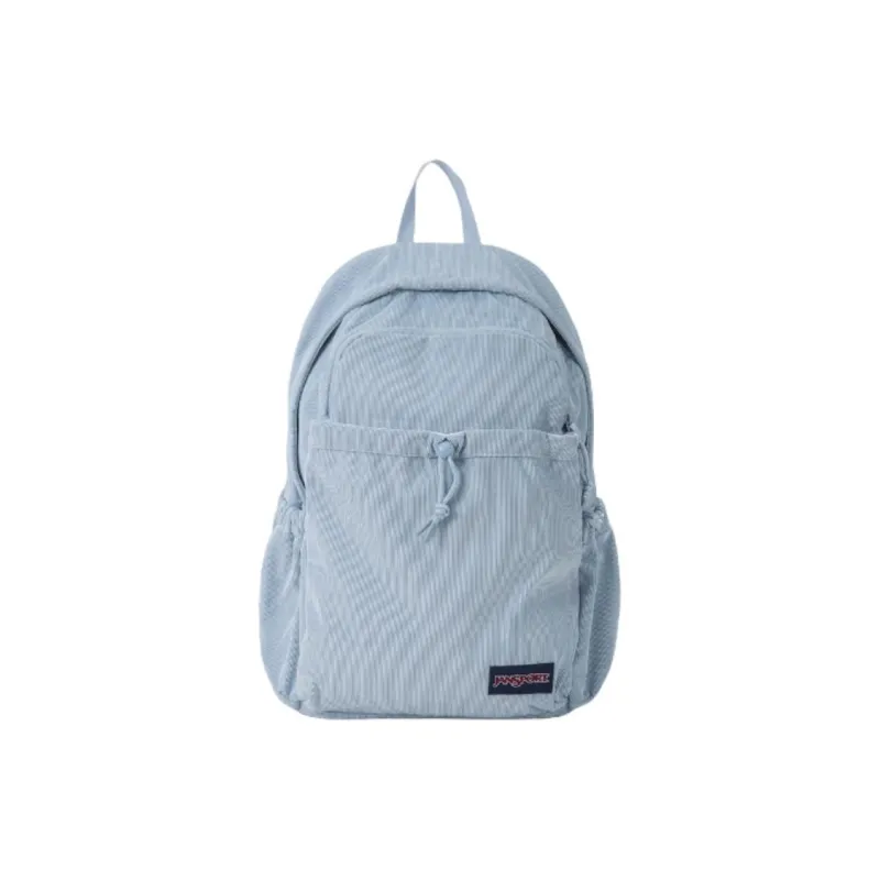 JanSport Corduroy Backpack Large Size Unisex Haze Blue-0