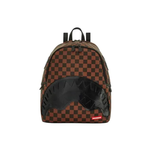 SPRAYGROUND Polyurethane Backpack Men's Brown