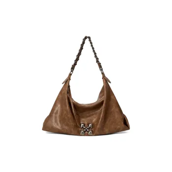 JACD PU Shoulder Bag Tubas Women's Brown