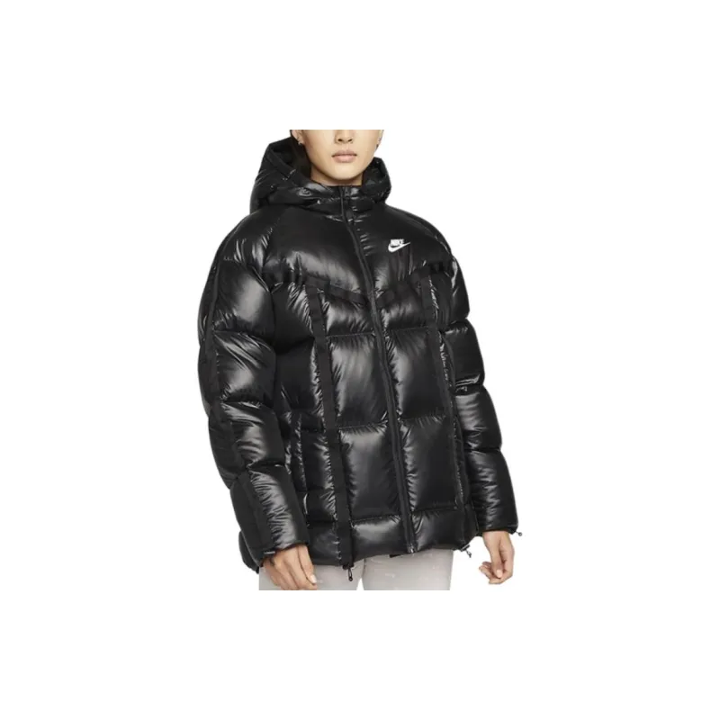Nike Down Jackets Women's Black-2