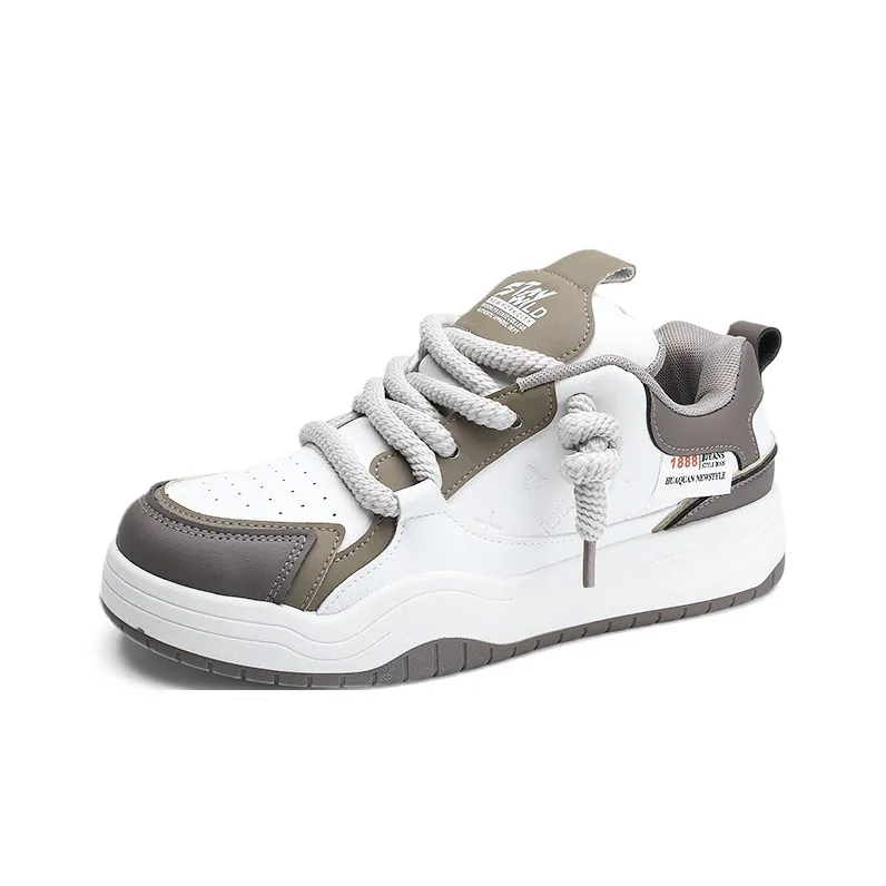 M.M Party Slip Resistant Waterproof Abrasion Resistant Low Top Skateboard Shoes Men's-6