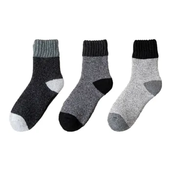 MIIOW Mid Calf Socks Men's Combo Set