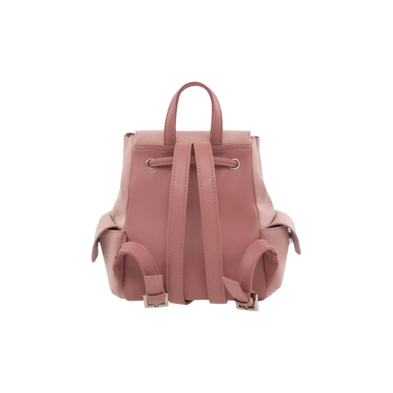 Emis Synthetic Leather Backpack Women's Pink-2