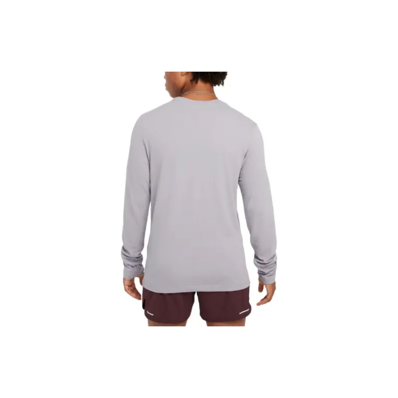Nike Dri-Fit Men's Long-Sleeve Trail Running T-Shirt T-Shirt Men's Concrete Gray-1
