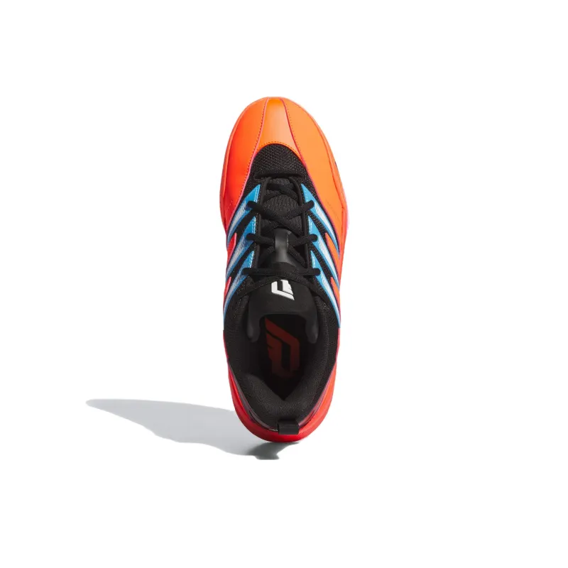 Adidas Dame Certified 3 Low Solar Red Core Black Cloud White-3