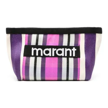 ISABEL MARANT Powden Clutch Bag