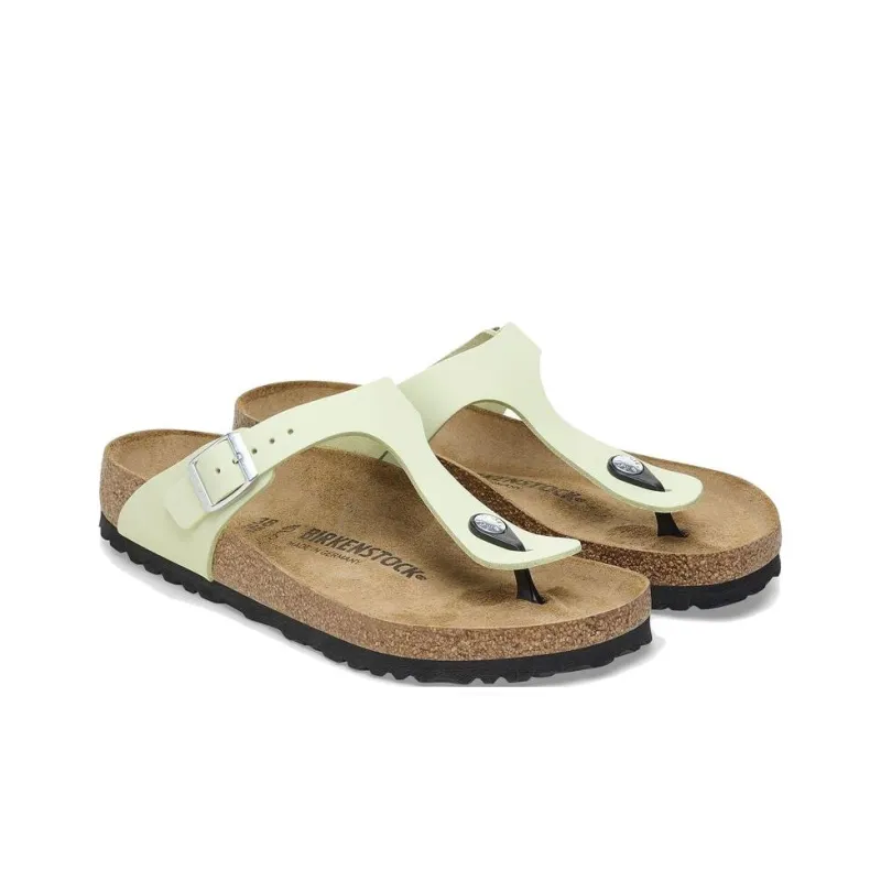 Birkenstock EVA Abrasion-Resistant Flip Flops Women's Lime Narrow Fit-3