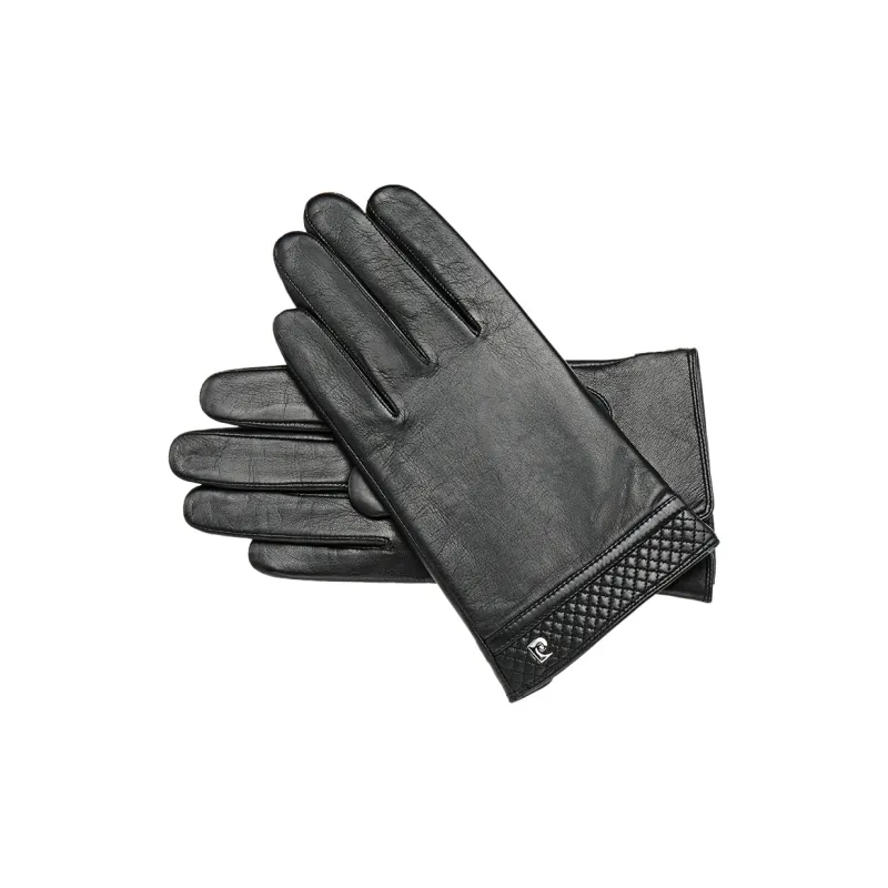 PIERRE CARDIN Winter Cold Resistant Genuine Leather Glove Sheepskin With Softness Women's-1