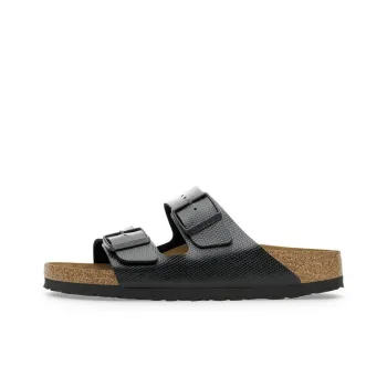 Birkenstock EVA Abrasion-Resistant Slide Slippers Women's Shiny Black