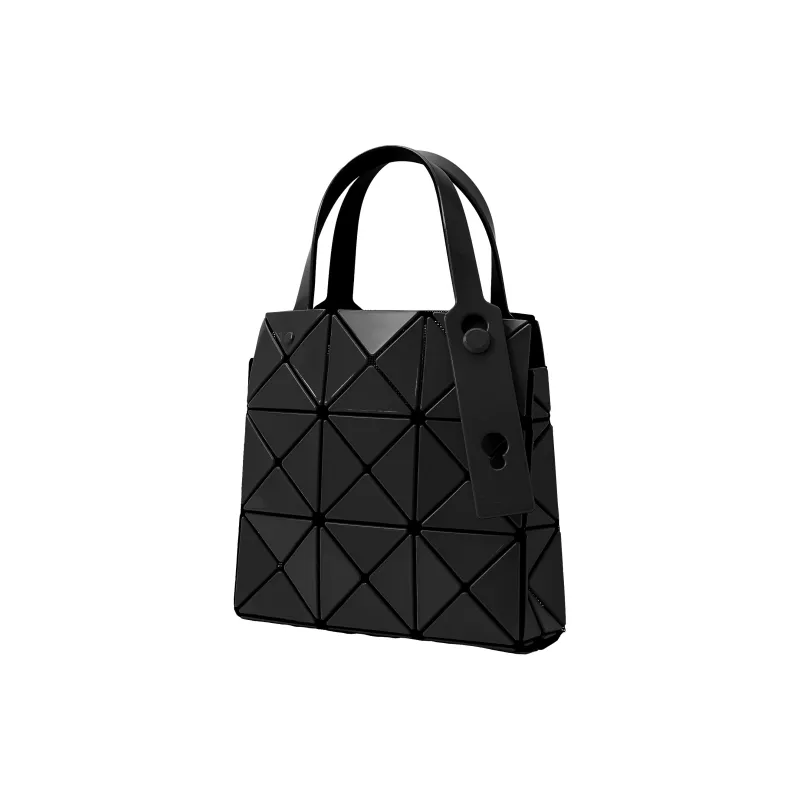 ISSEY MIYAKE CARAT Polyvinyl Chloride Resin One Shoulder Handbag Mini Women's Black-2