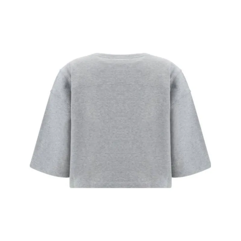 BALMAIN Fruit Fleece Crop T Shirt-1