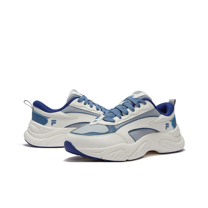 FILA FUSION Conch Dx Conch Shoes Slip Resistant Low Top Casual Shoes Men's Snow Sky Blue-2