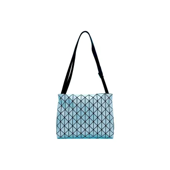 ISSEY MIYAKE Row Metallic PVC Bonded Resin Portable Crossbody Bag Shoulder Bag Women's Light Blue