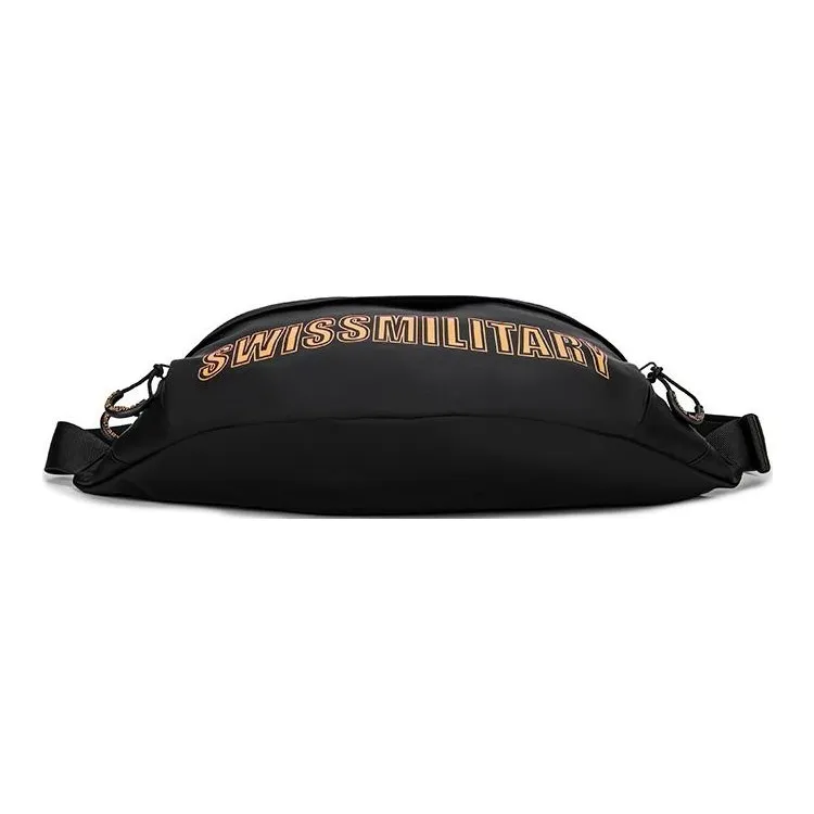 SWISS MILITARY PU Shoulder Bag Fanny Pack Crossbody Bag Regular Unisex White/Orange-1