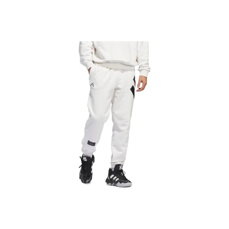 Adidas Originals Ae Ls Knitted Sports Pants Men's White-1