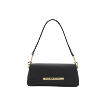 Lanvin Sequence Logo Engraved Shoulder Bag
