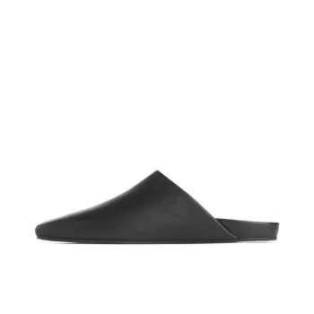 ARKET Wrap-toe Slippers Women's Black