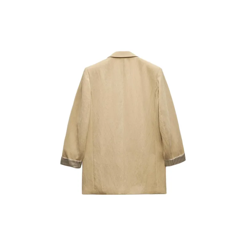 ZARA Business Suit Women's Camel-1