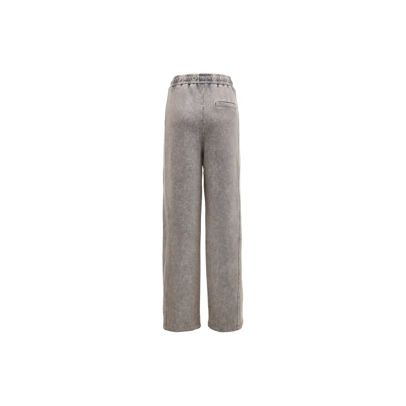 ONLY Casual Pants Women's E11 Stone Gray Green-1