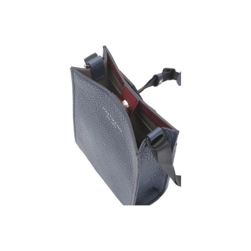 SAMSONITE Cow Leather Shoulder Bag Crossbody Bag Mini Unisex Blue & Red-3