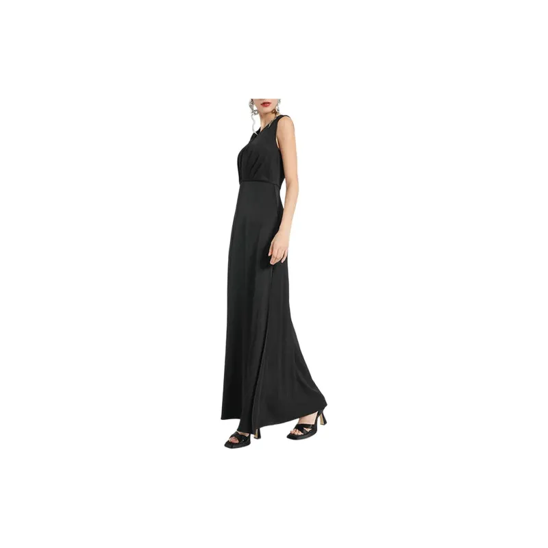 BESIONIA SS24 Sleeveless Dress Women's Black-1