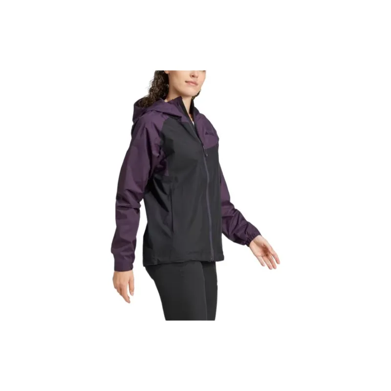 Adidas Multi 2L RainReady Jacket Women's Black/Aurora Black-2