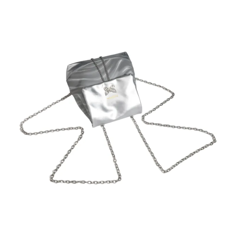 NOMK PU Backpack Small Size Women's Black/Silver-19