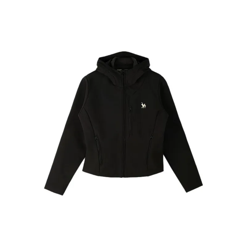 DRAGON FACE Jackets Coats Women's Black-0