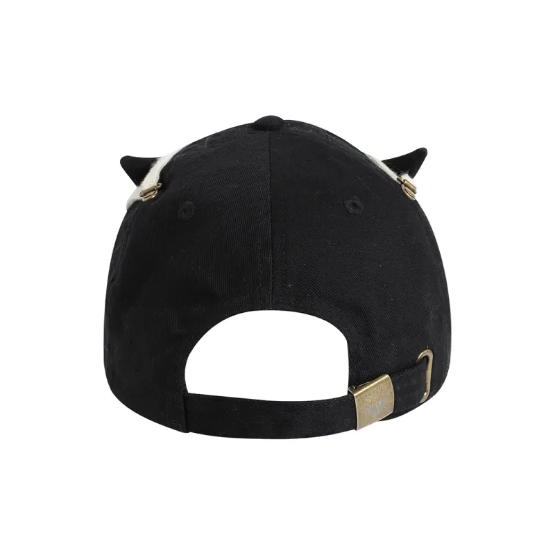 DND4DES Washable Denim Large Head Circumference Wide Brim Adjustable Baseball Caps Unisex-3