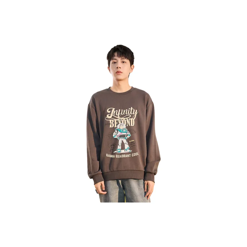 Tonlion Sweatshirts Men Charcoal Gray-1