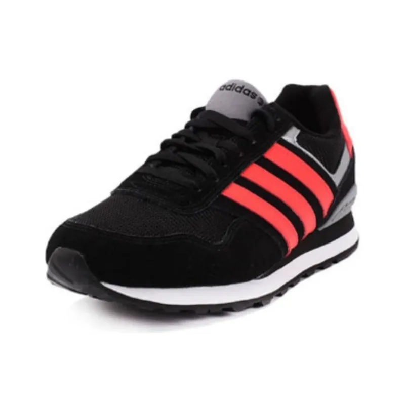 Adidas Neo 10K Anti Slip Wear Resistant Low Top Casual Shoes Men's Black-1